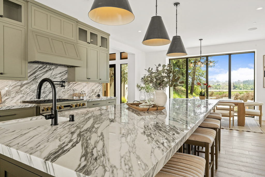Kitchen detail, Dry Creek Residence